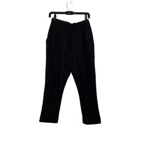 COS Black Trouser Wool Blend 34 EU / US 4